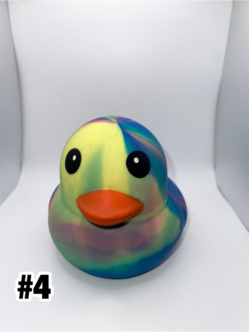 Authentic Sunny Days Jumbo Squishy Stress Toy Squeezy Rainbow  Duck New